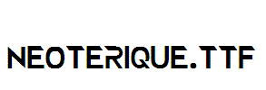 NEOTERIQUE