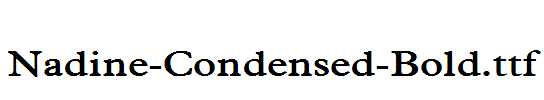 Nadine-Condensed-Bold