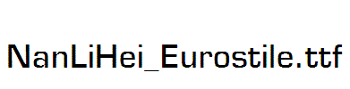 NanLiHei_Eurostile