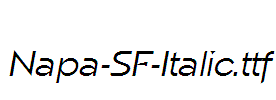 Napa-SF-Italic