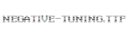 Negative-Tuning