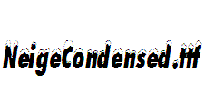 NeigeCondensed