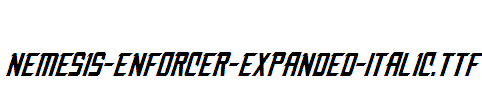 Nemesis-Enforcer-Expanded-Italic