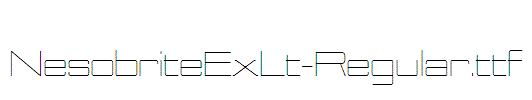 NesobriteExLt-Regular