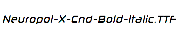 Neuropol-X-Cnd-Bold-Italic