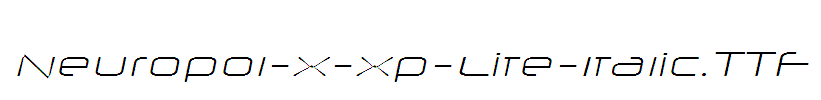 Neuropol-X-Xp-Lite-Italic