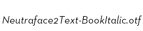 Neutraface2Text-BookItalic