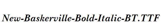 New-Baskerville-Bold-Italic-BT