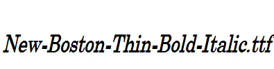 New-Boston-Thin-Bold-Italic