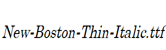 New-Boston-Thin-Italic