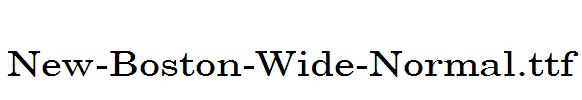 New-Boston-Wide-Normal