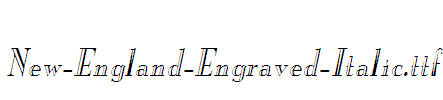 New-England-Engraved-Italic