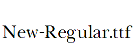 New-Regular