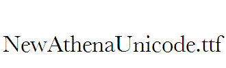 NewAthenaUnicode