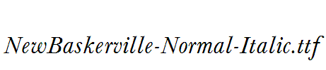 NewBaskerville-Normal-Italic