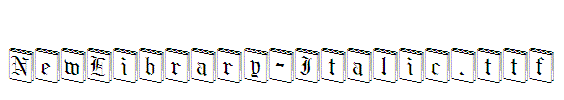 NewLibrary-Italic