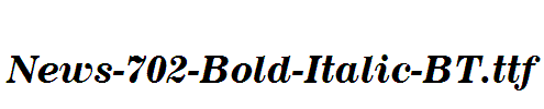 News-702-Bold-Italic-BT