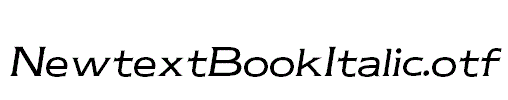 NewtextBookItalic