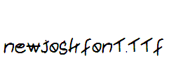 newjoshfont