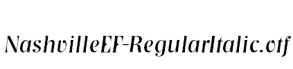 NashvilleEF-RegularItalic