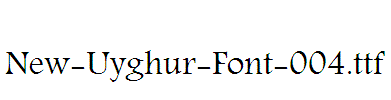 New-Uyghur-Font-004