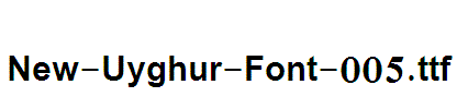 New-Uyghur-Font-005