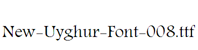 New-Uyghur-Font-008