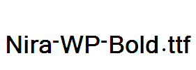 Nira-WP-Bold