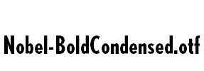 Nobel-BoldCondensed