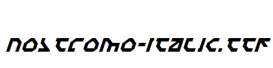 Nostromo-Italic