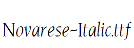 Novarese-Italic