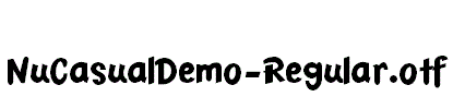 NuCasualDemo-Regular