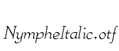 NympheItalic