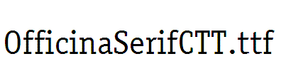 OfficinaSerifCTT