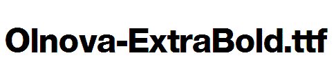 Olnova-ExtraBold