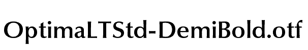 OptimaLTStd-DemiBold