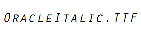 OracleItalic