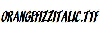 OrangeFizzItalic