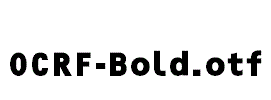 OCRF-Bold