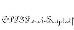 OPTIFrench-Script