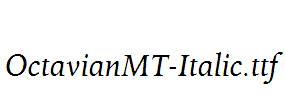 OctavianMT-Italic