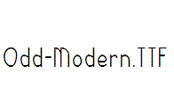 Odd-Modern