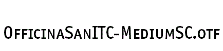 OfficinaSanITC-MediumSC