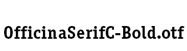 OfficinaSerifC-Bold