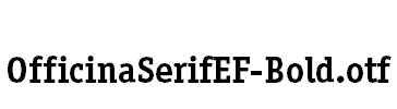 OfficinaSerifEF-Bold