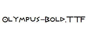 Olympus-Bold