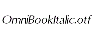 OmniBookItalic