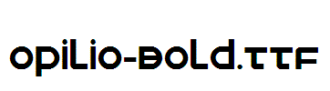 Opilio-Bold