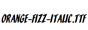 Orange-Fizz-Italic