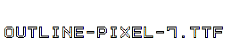 Outline-Pixel-7